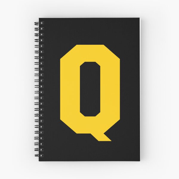 Item preview, Alfabeto, Q amarilla, letra Q deportiva designed and sold by TheCultStuff.