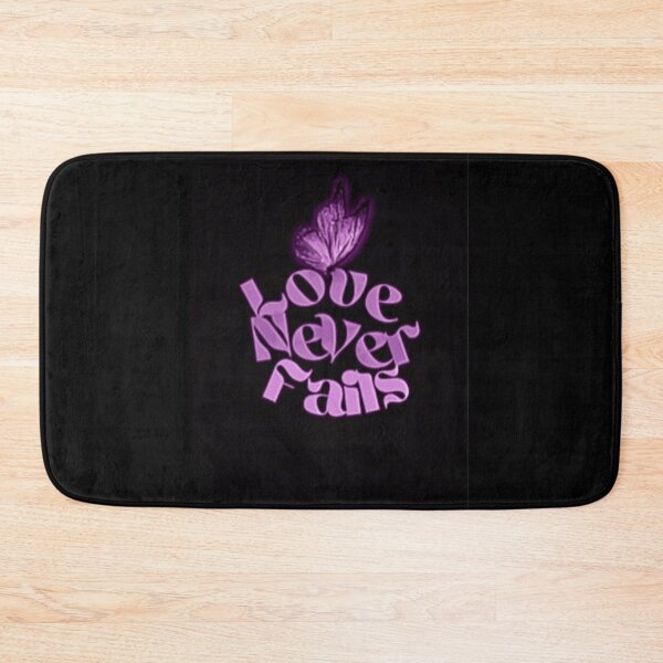Item preview, Purple Butterfly Love Never Fails  designed and sold by IvaRenee.