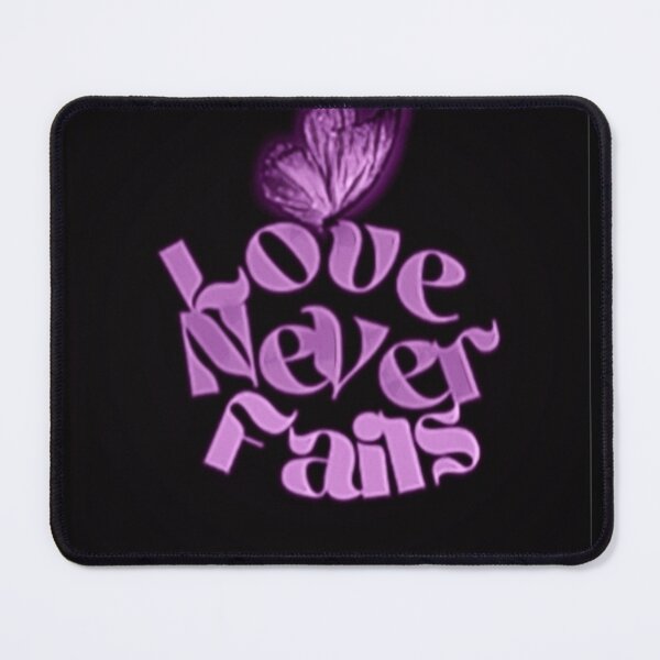 Item preview, Purple Butterfly Love Never Fails designed and sold by IvaRenee.