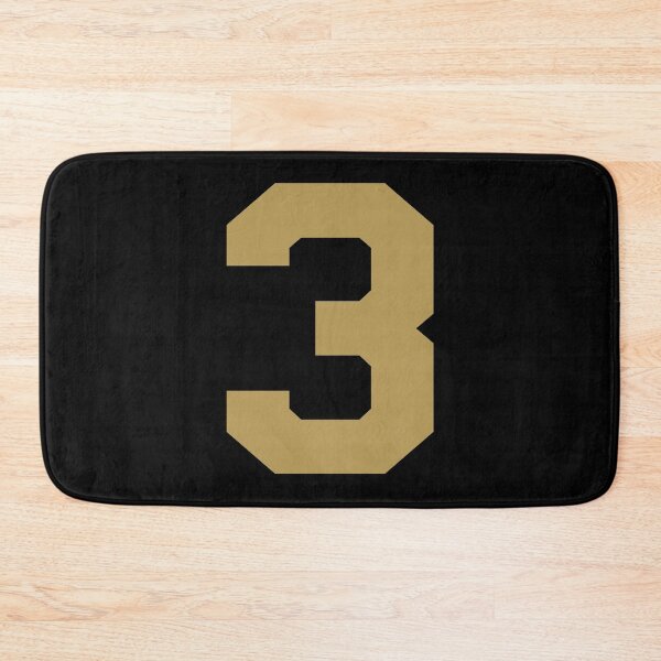 Item preview, Number 3, Gold one, Sports number 3 designed and sold by TheCultStuff.
