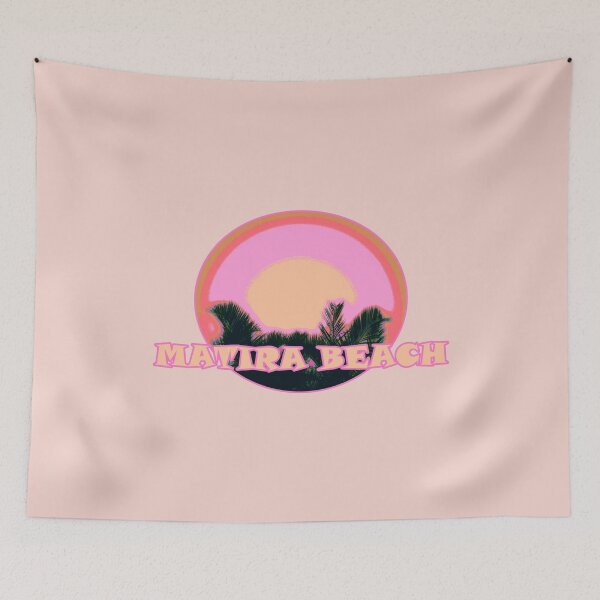 Item preview, Matira Beach Palm Trees and Typography - Bora Bora - French Polynesia - South Pacific - text low placement 3 of 6 designed and sold by Beachy.