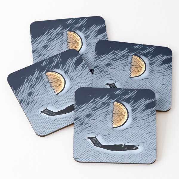 Item preview, A400 Moon Pass In Pointillism designed and sold by Fearless-Fox.