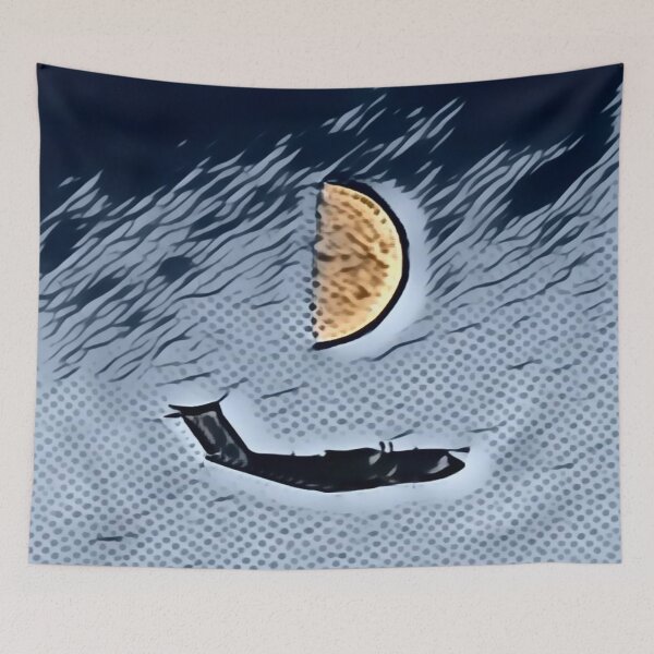 Item preview, A400 Moon Pass In Pointillism designed and sold by Fearless-Fox.