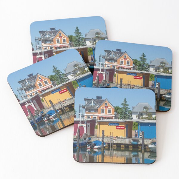 Item preview, Fishing boats in the harbour, Niendorf designed and sold by Torsten  Krüger.