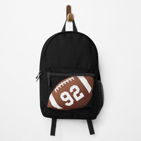 Item preview, American football ball number 92, ninety two designed and sold by TheCultStuff.