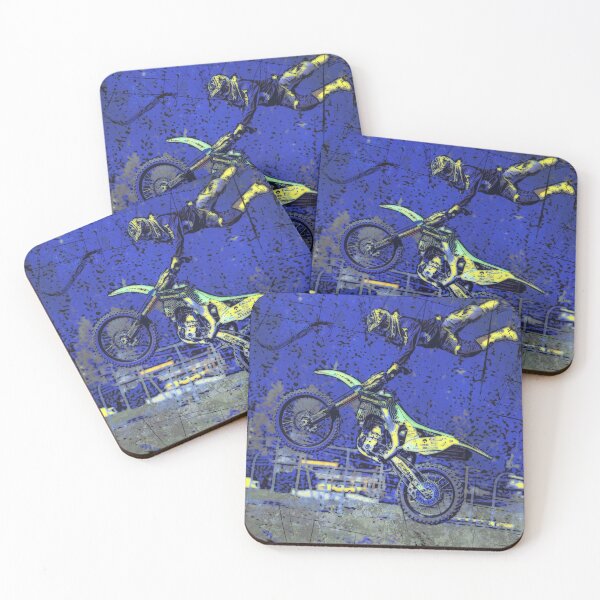 Item preview, "Airborne" FMX Motocross freestyle Stunt Rider designed and sold by NaturePrints.