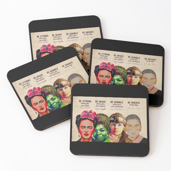 Item preview, Frida kahlo, Maya angelou, Amelia Earhart, Ruth Bader Ginsburg Pro-choice Feminist designed and sold by Donna6778.