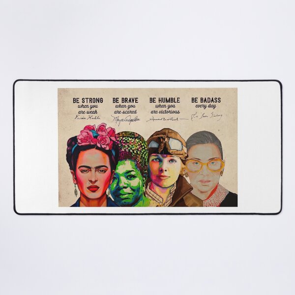 Item preview, Frida kahlo, Maya angelou, Amelia Earhart, Ruth Bader Ginsburg Pro-choice Feminist designed and sold by Donna6778.