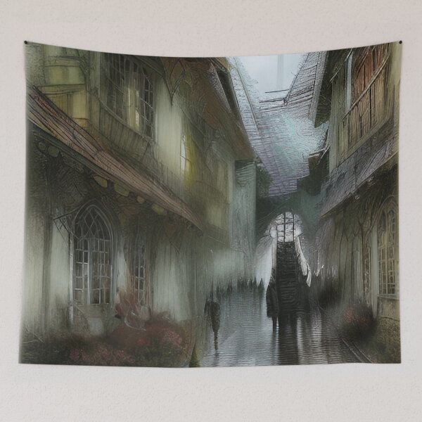 Item preview, The Fantasy Village Landscape 2 designed and sold by Bako24.