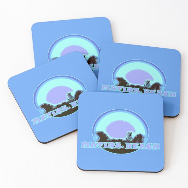 Item preview, Matira Beach Palm Trees and Typography - Bora Bora - French Polynesia - South Pacific - text low placement 6 of 6 designed and sold by Beachy.