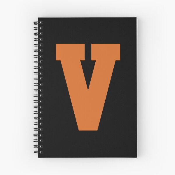 Item preview, Alphabet, Orange V, Sports letter V designed and sold by TheCultStuff.