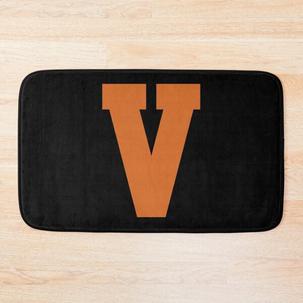 Item preview, Alphabet, Orange V, Sports letter V designed and sold by TheCultStuff.