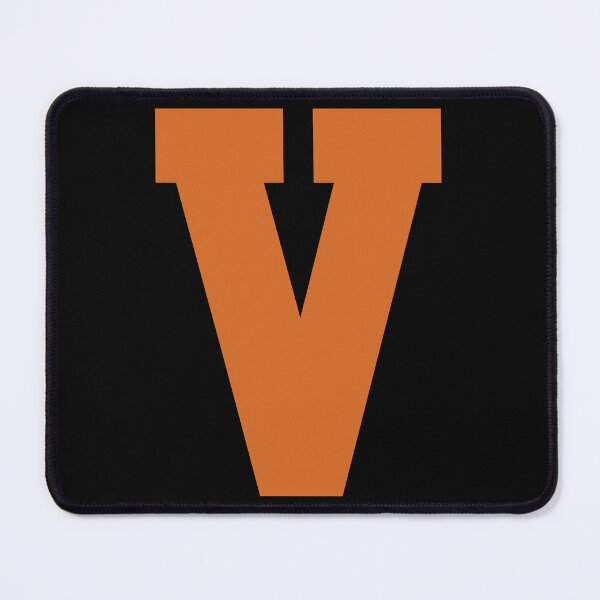 Item preview, Alphabet, Orange V, Sports letter V designed and sold by TheCultStuff.