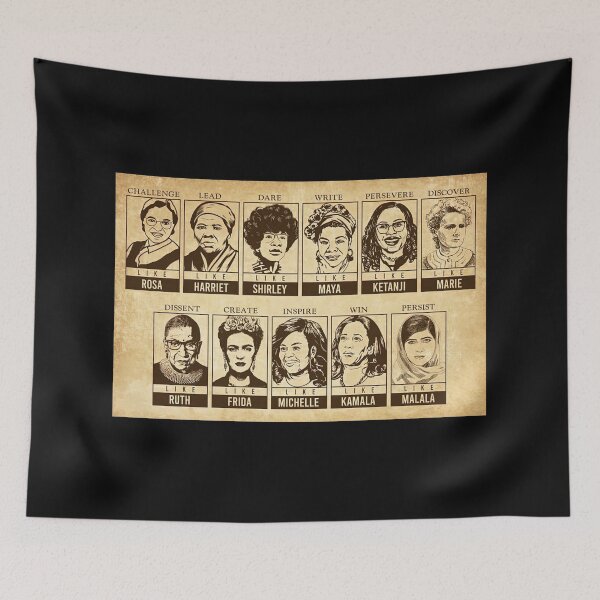 Item preview, Challenge Like Rosa - Lead Like Harriet - Dare Like Shirley -Write Like Maya - Persevere Like Ketanji designed and sold by HappyGrandmaUB.