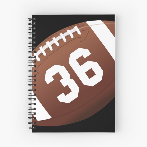 Artikelvorschau, American-Football-Ball Nummer 36, sechsunddreißig entworfen und verkauft von TheCultStuff.