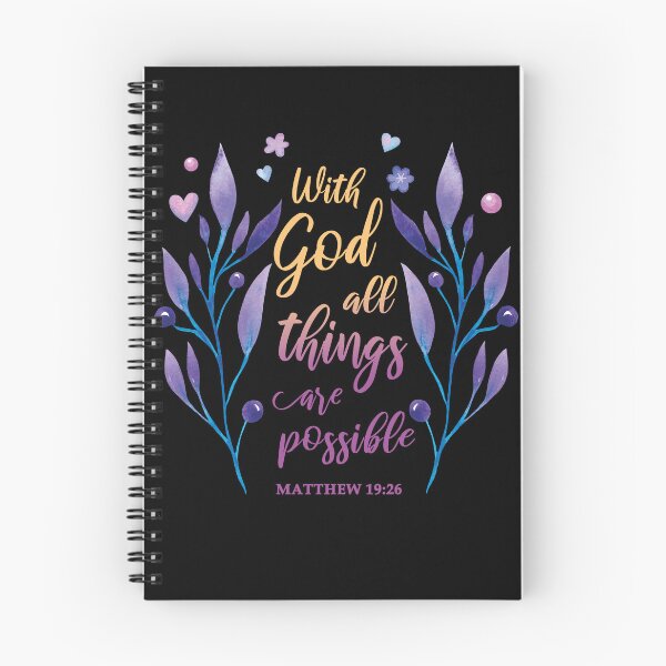 Item preview, With God all things are possible designed and sold by Fran Fryberg.