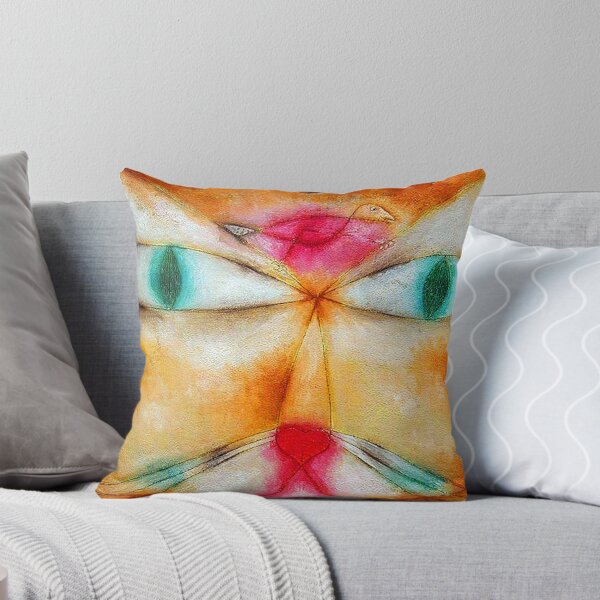 Artikelvorschau, Bauhaus Paul Klee Katze und Vogel, Vintage-Museumsausstellung, Paul Klee Gemälde, entworfen und verkauft von Tamas Das.