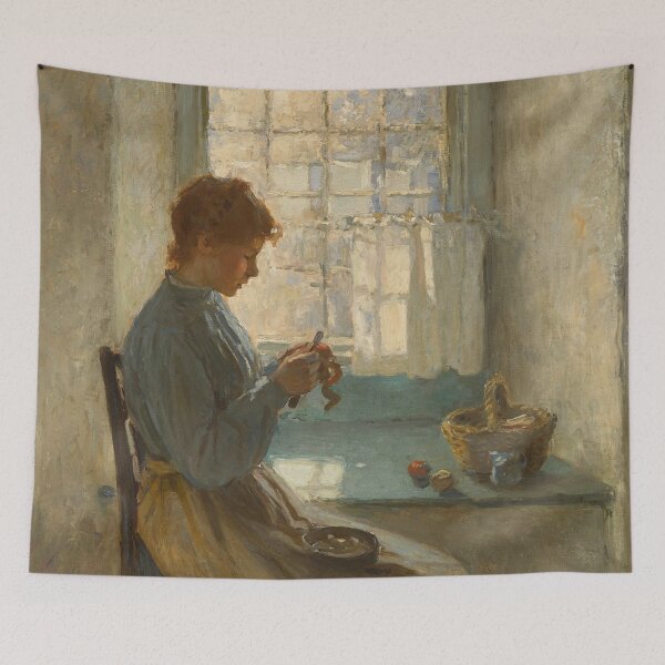 Item preview, Peeling Apples by Garnet Ruskin Wolseley designed and sold by RickE.