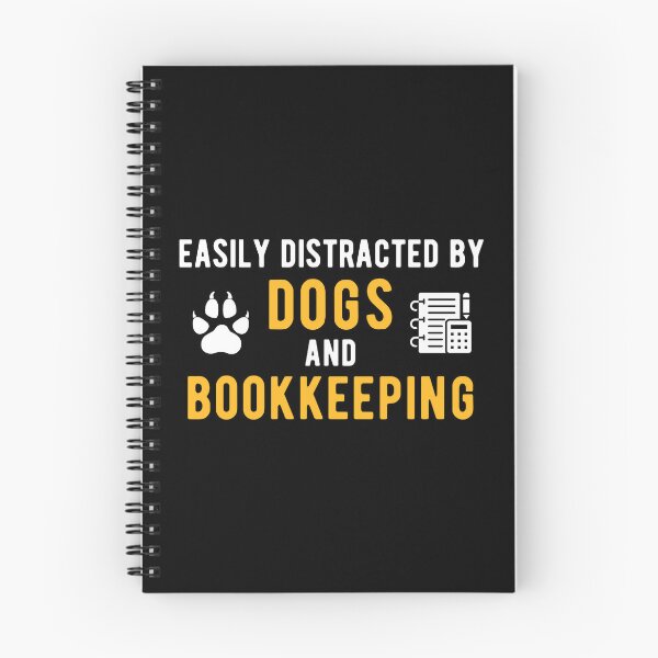 Item preview, Dog Lover Bookkeeper Bookkeeping designed and sold by NestaReign.