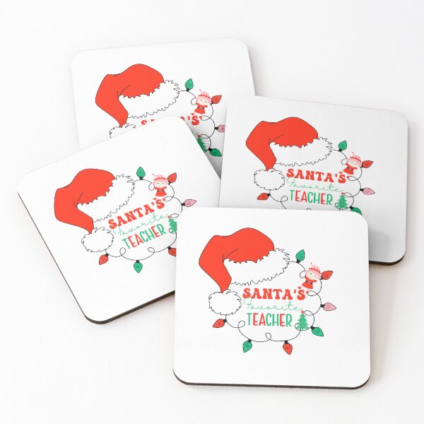 Item preview, Santa favorite Teacher Feeling Festive  , Funny Merry Christmas designed and sold by wescor5000.