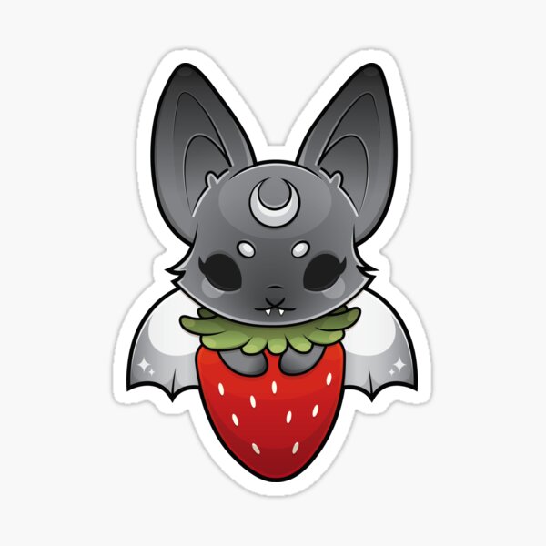 Fruit Bat - GRAY♡ Sticker