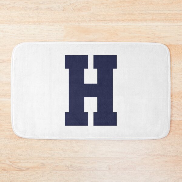 Item preview, Alphabet, Marine Blue H, Sports letter H navy designed and sold by TheCultStuff.