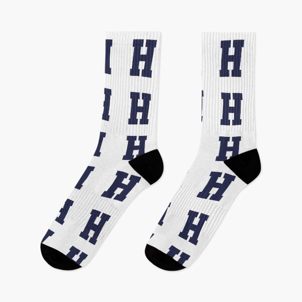 Item preview, Alphabet, Marine Blue H, Sports letter H navy designed and sold by TheCultStuff.