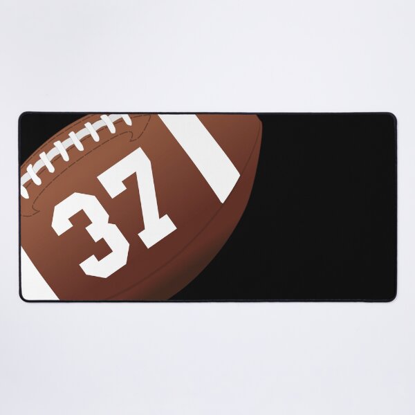 Item preview, American football ball number 37, thirty seven designed and sold by TheCultStuff.