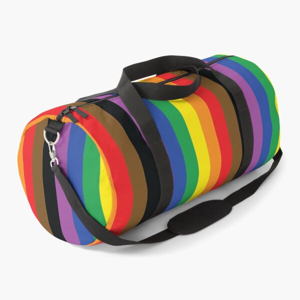 Item preview, LGBT POC Pride Flag Vertical designed and sold by lgbtshoppe.