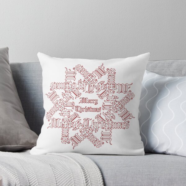 Item preview, Christmas Red Star, Merry Christmas Text Mandala Art designed and sold by KLP-Magick.