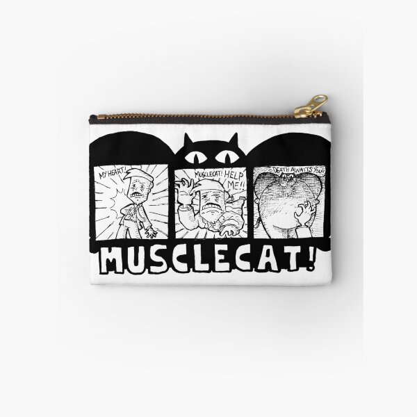 Aperçu de l'œuvre Musclecat vs. Heart Attacks créée et vendue par Simon Magyar.