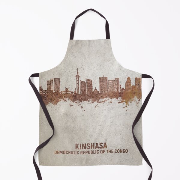 Item preview, Kinshasa Democratic Republic of the Congo Skyline designed and sold by ArtPrints.