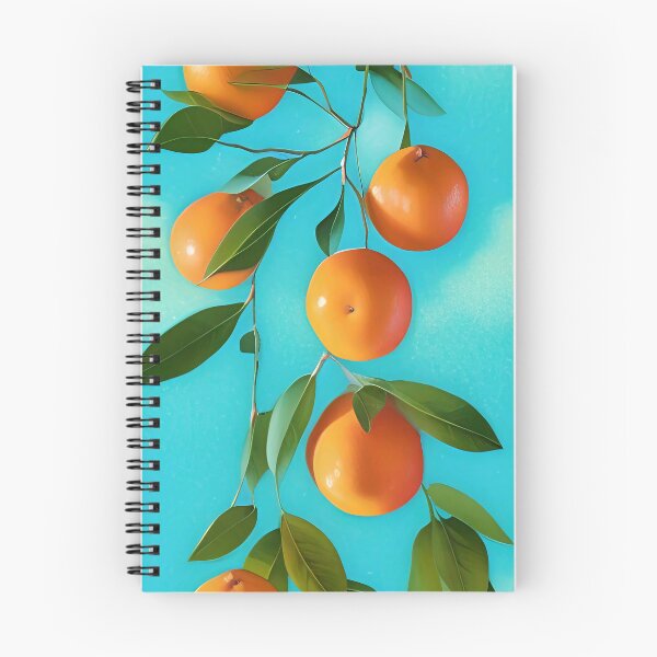 Item preview, branch with tangerines designed and sold by OverAltruist.