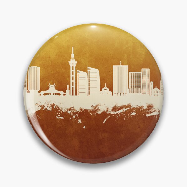 Item preview, Kinshasa Democratic Republic of the Congo Skyline designed and sold by ArtPrints.