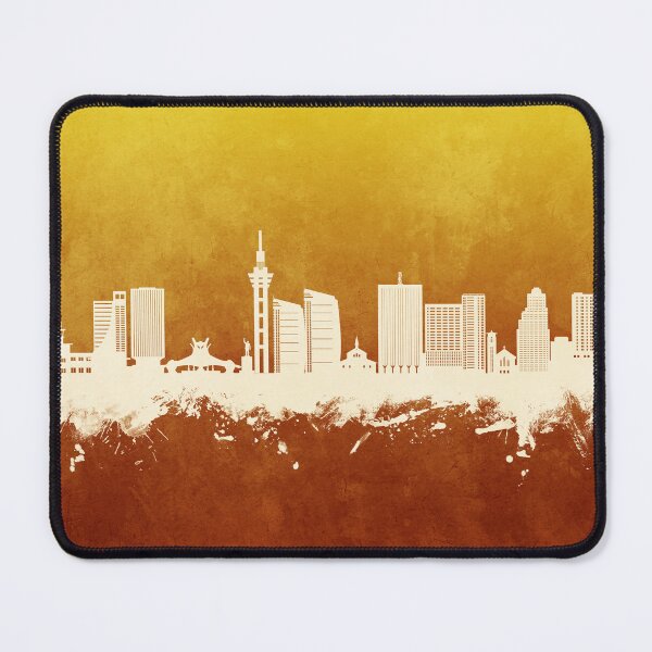 Item preview, Kinshasa Democratic Republic of the Congo Skyline designed and sold by ArtPrints.