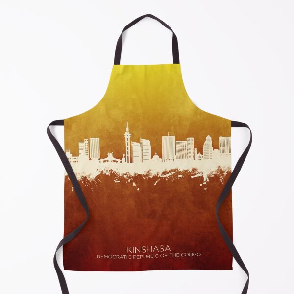 Item preview, Kinshasa Democratic Republic of the Congo Skyline designed and sold by ArtPrints.