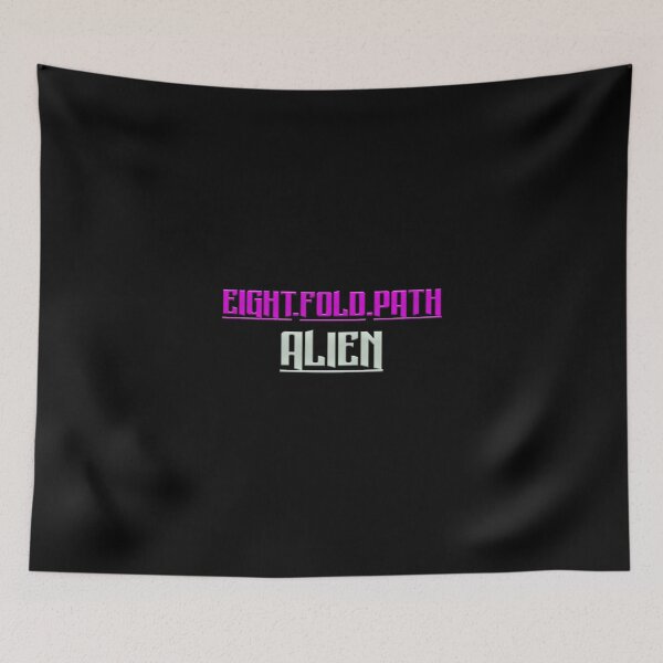 Item preview, Eight Fold Path Alien Sticker designed and sold by brigitweamj.