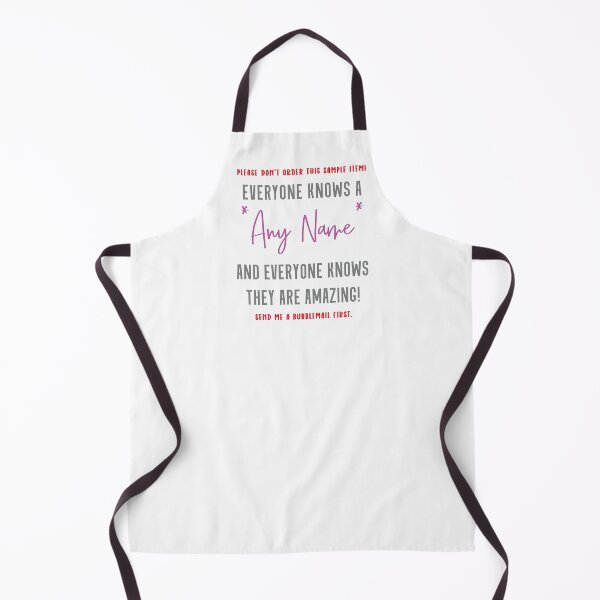 Item preview, Personalised Everyone Knows A *please don't order this sample - send a BubbleMail first* | Are Amazing designed and sold by mellibeedesigns.