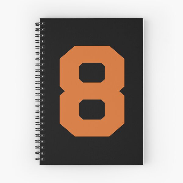 Item preview, Number 8, Orange eight, Sports number 8 designed and sold by TheCultStuff.