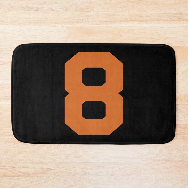Item preview, Number 8, Orange eight, Sports number 8 designed and sold by TheCultStuff.