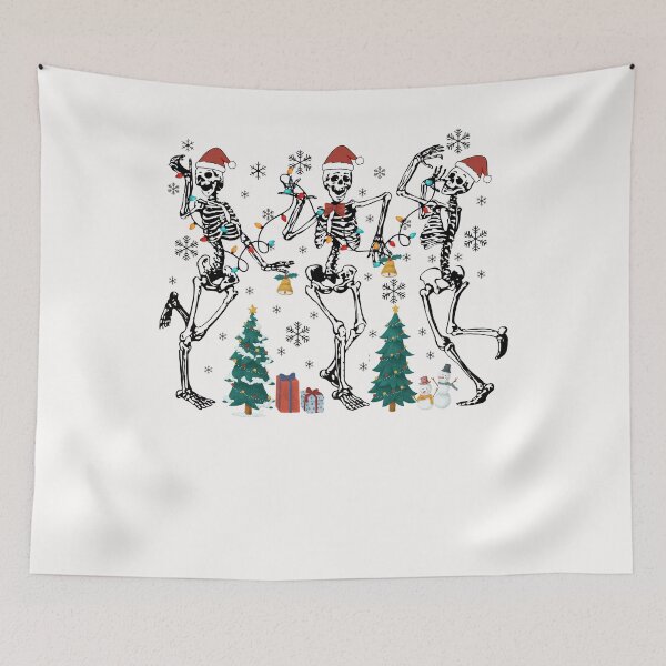Item preview,   Dancing Skeletons t-shirt, skeletons christmas shirt, skeletons shirt, Skeletons  ,christmas lights, christmas tree skeleton shirt designed and sold by 4YouShirt.
