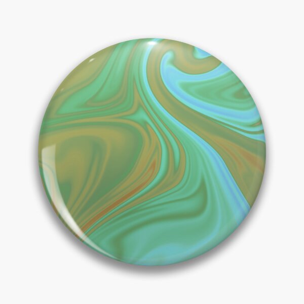 Item preview, Orange Yellow Turquoise Green Liquid Art. Liquid Marble. Abstract Design. designed and sold by Jason123za.