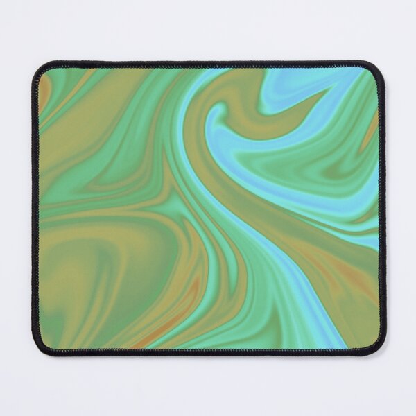 Item preview, Orange Yellow Turquoise Green Liquid Art. Liquid Marble. Abstract Design. designed and sold by Jason123za.