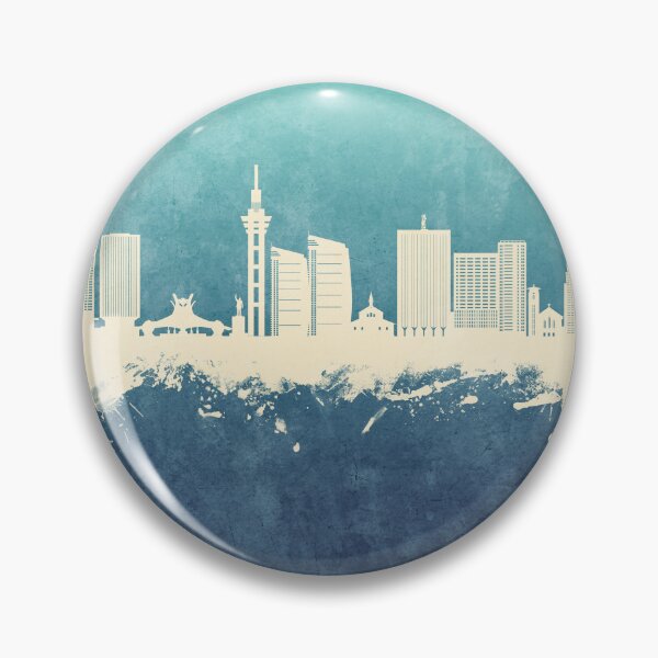 Item preview, Kinshasa Democratic Republic of the Congo Skyline designed and sold by ArtPrints.