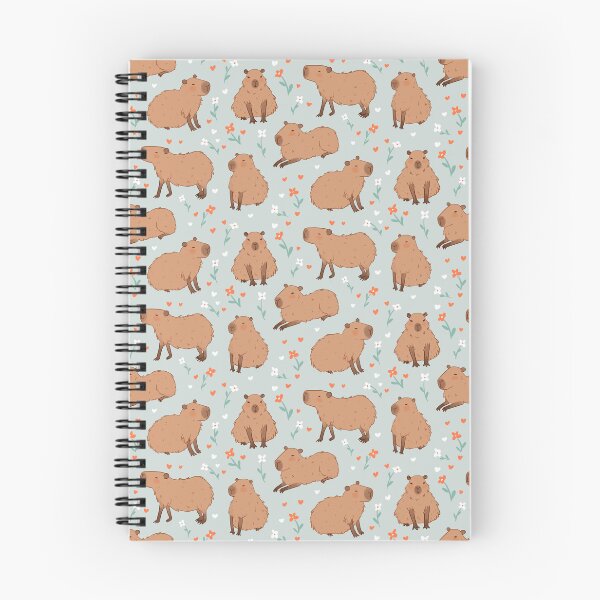 Item preview, Capybara cute pattern - cartoon capybara illustration pack designed and sold by Yarafantasyart.