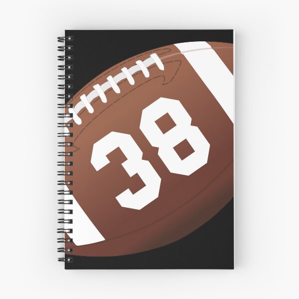 Item preview, American football ball number 38, thirty eight designed and sold by TheCultStuff.