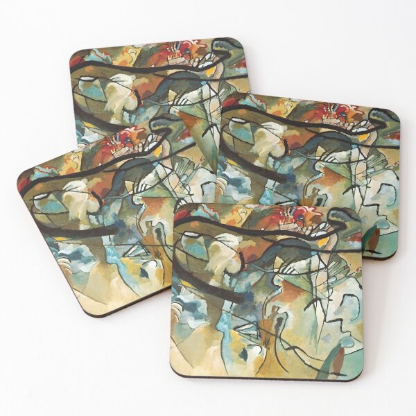 Item preview, Kandinsky | Composition 5, 1911 designed and sold by BossyCatHome.