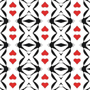 Artwork thumbnail, Creative love pattern by Work of art Shop