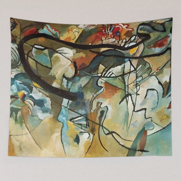 Item preview, Kandinsky | Composition 5, 1911 designed and sold by BossyCatHome.