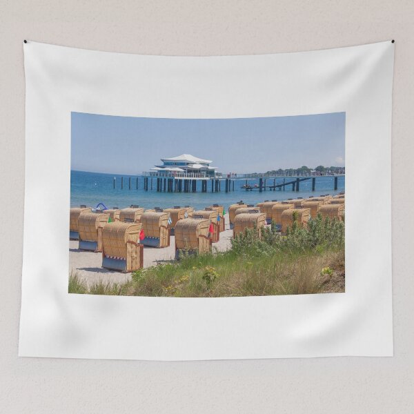 Item preview, Timmendorfer Strand with pier designed and sold by Torsten  Krüger.
